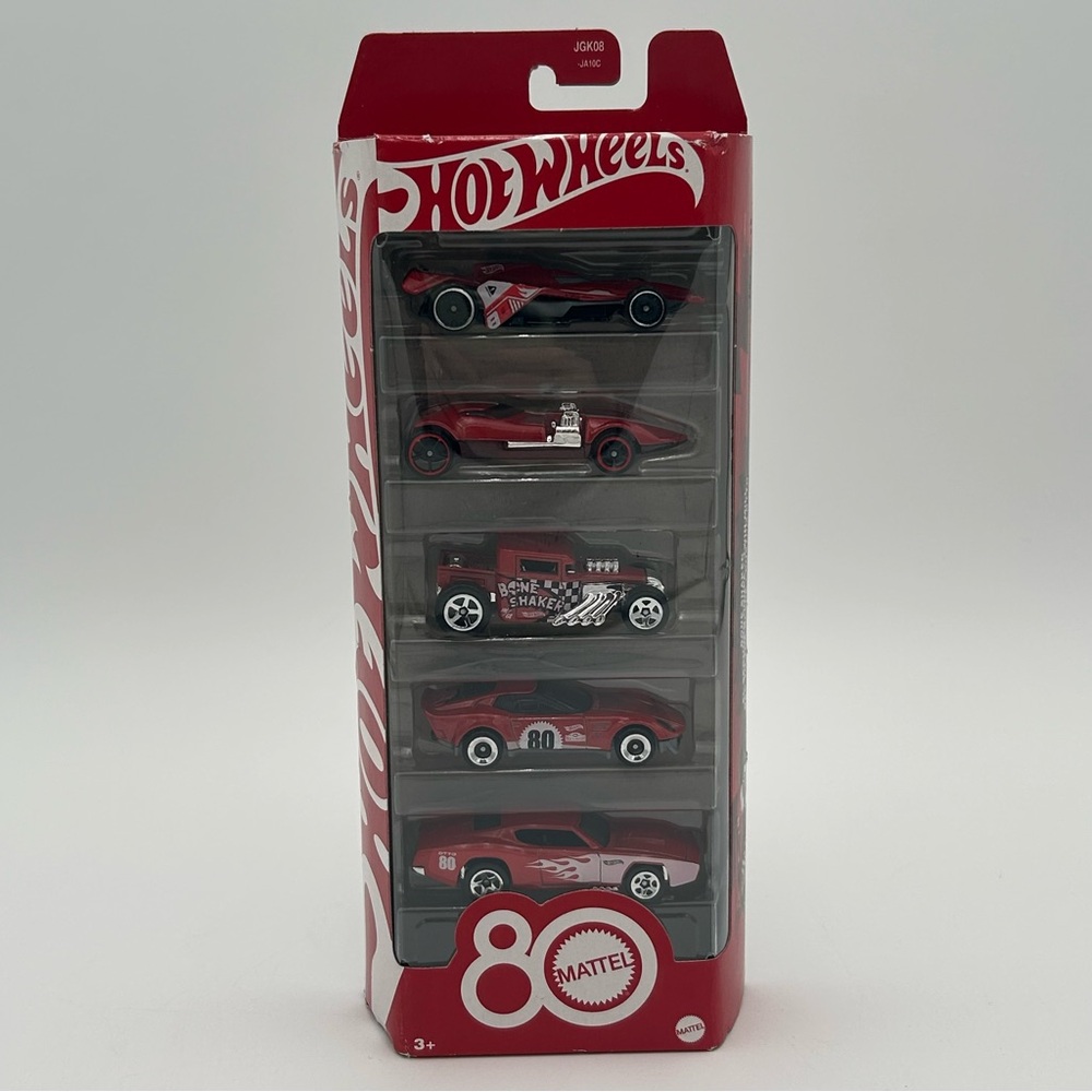 Mattel Hot Wheels 80th Anniversary Racing Car Collection